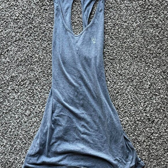 Gray Victorias Secret Criss Cross Back Tank Top, Women’s Medium - Picture 1 of 5